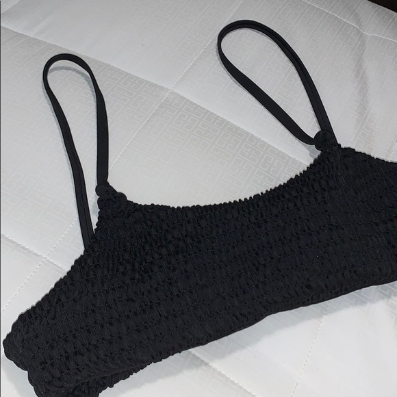 Zaful Smocked Bikini Top - Picture 2 of 3